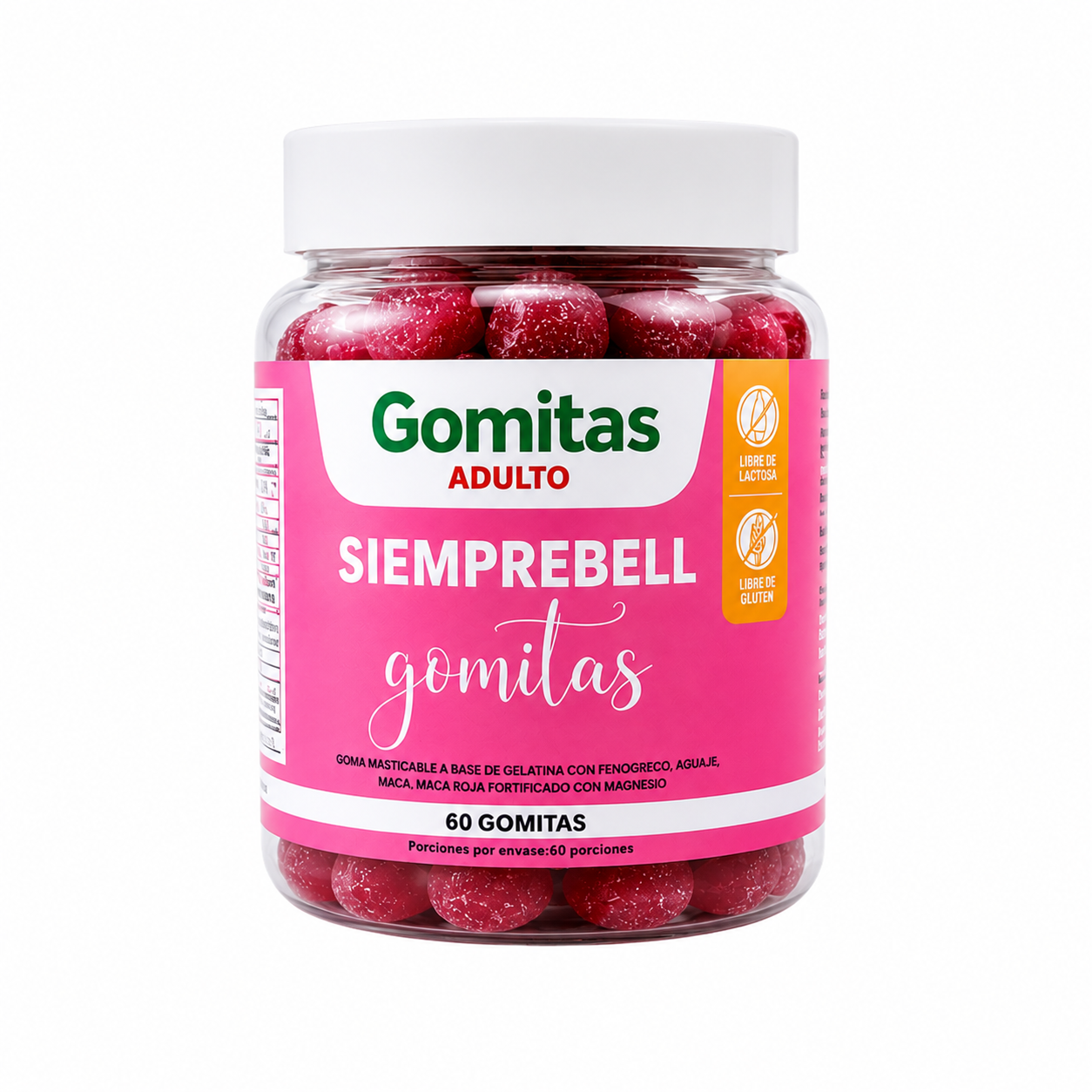 GOMITAS SIEMPREBELL ADULTO X 1 UND